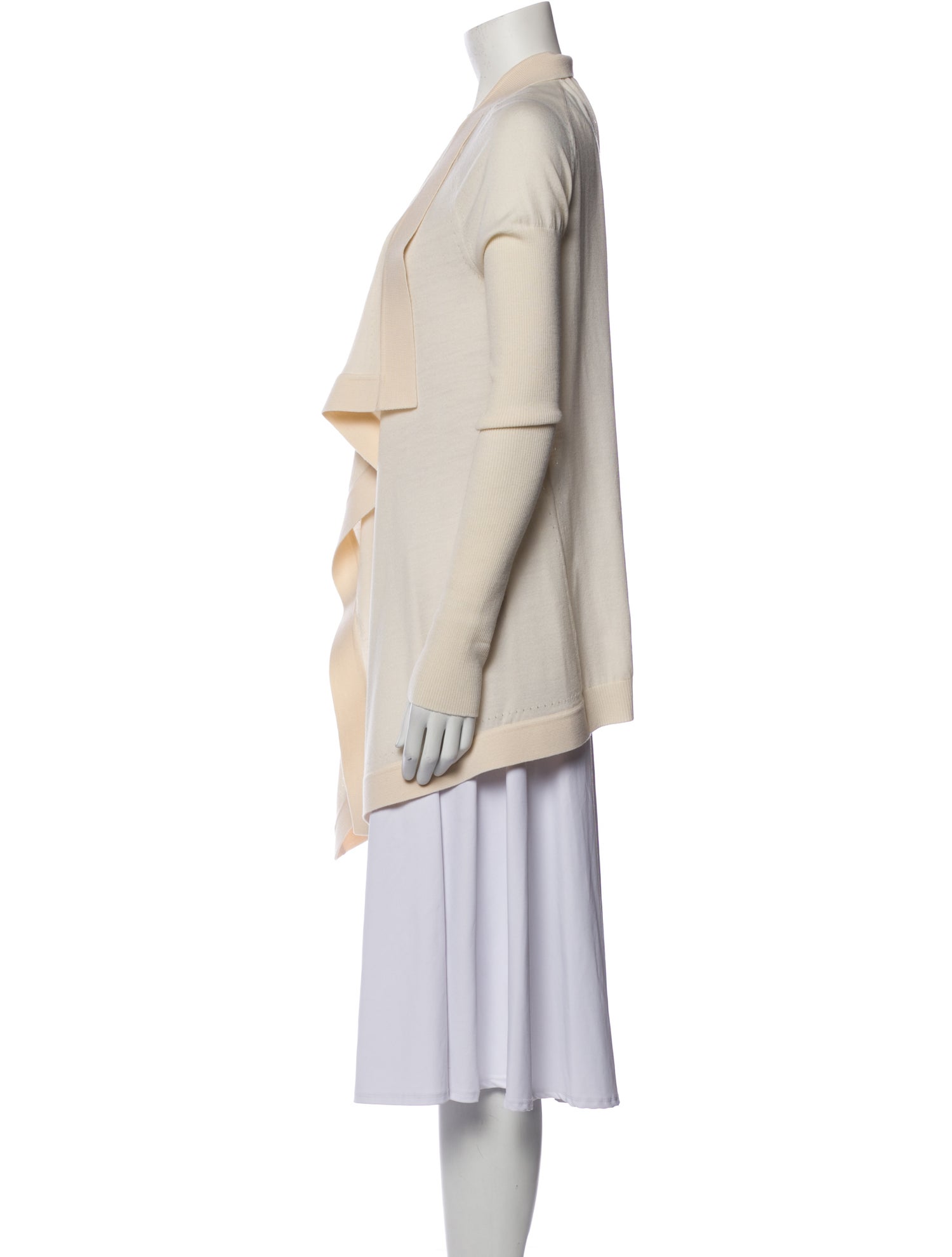 Givenchy Wool Open Front Sweater