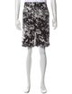 Givenchy Printed Flat Front Shorts