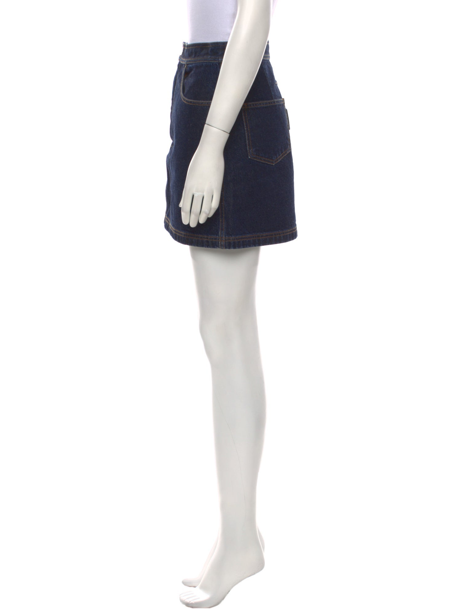 Givenchy Distressed Accents Mini Skirt