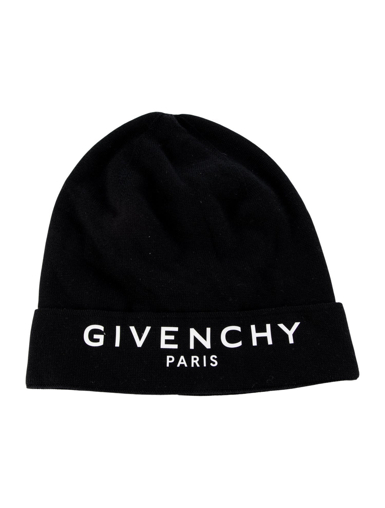 Givenchy black pattern print beanie w/ Tags