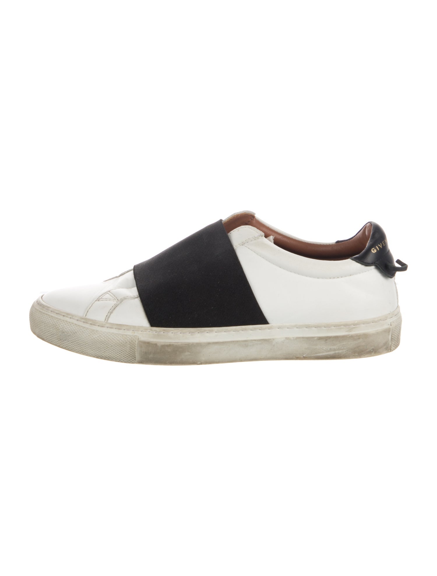 Givenchy Leather Colorblock Pattern Sneakers