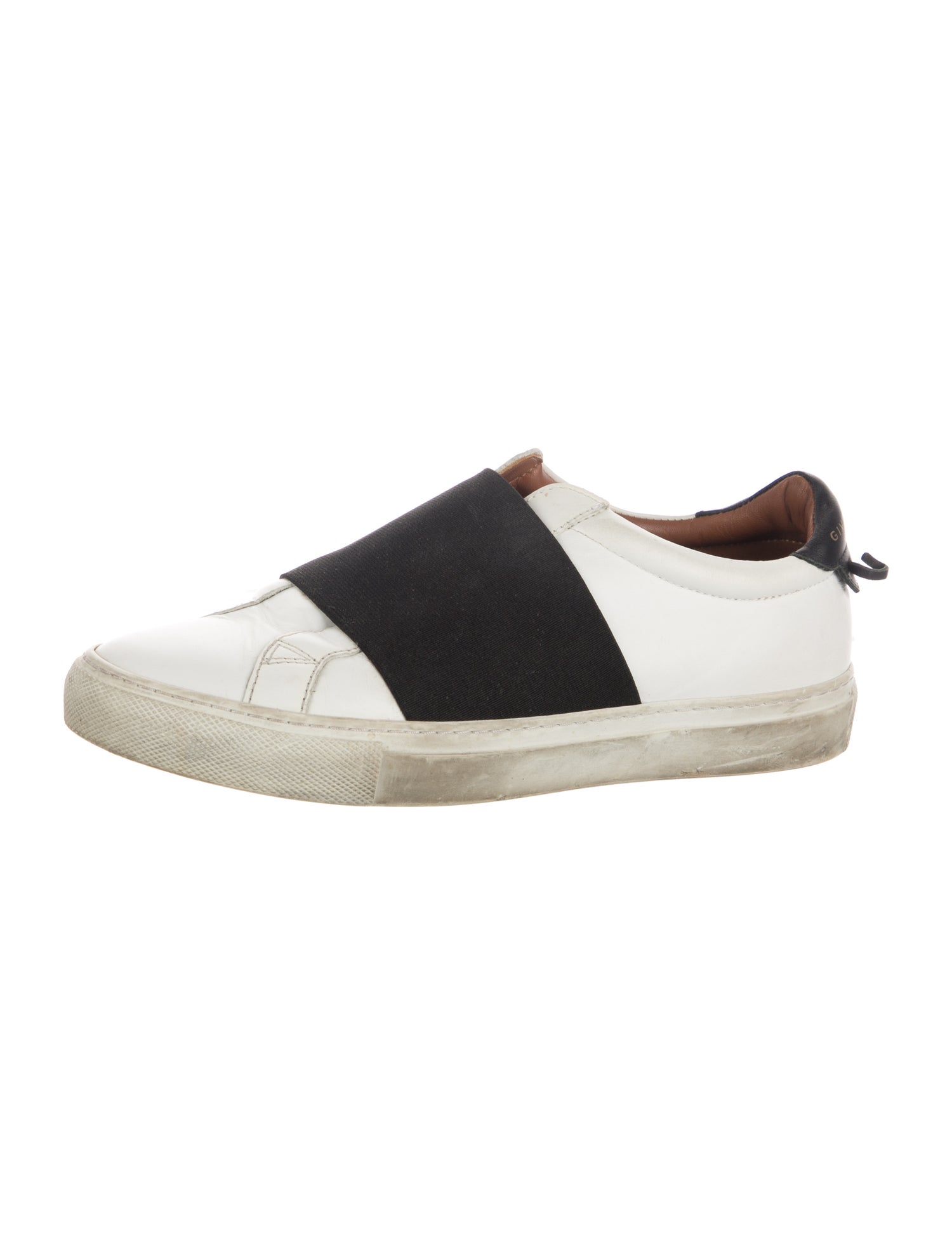 Givenchy Leather Colorblock Pattern Sneakers