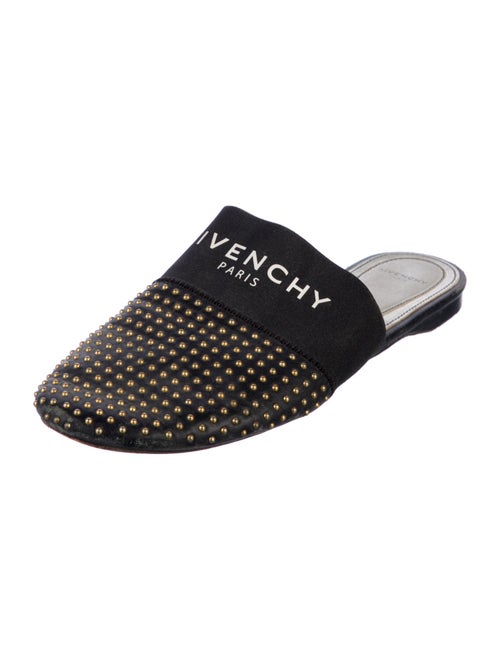 Givenchy Leather Printed Mules