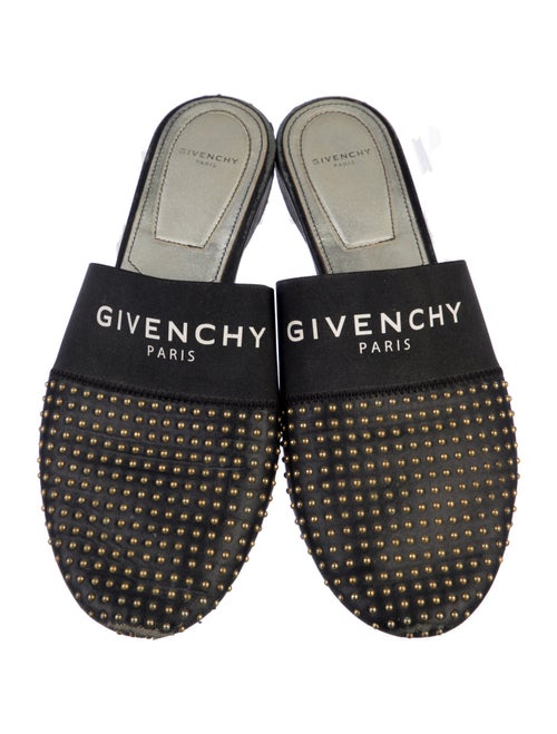 Givenchy Leather Printed Mules