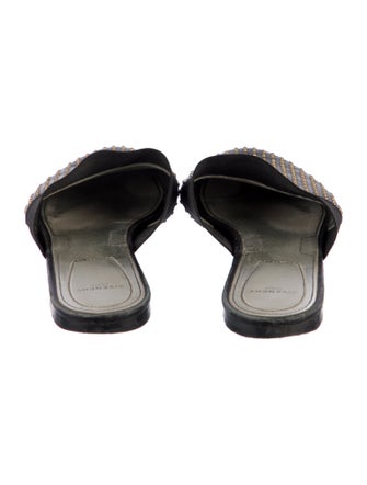 Givenchy Leather Printed Mules