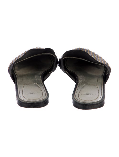 Givenchy Leather Printed Mules