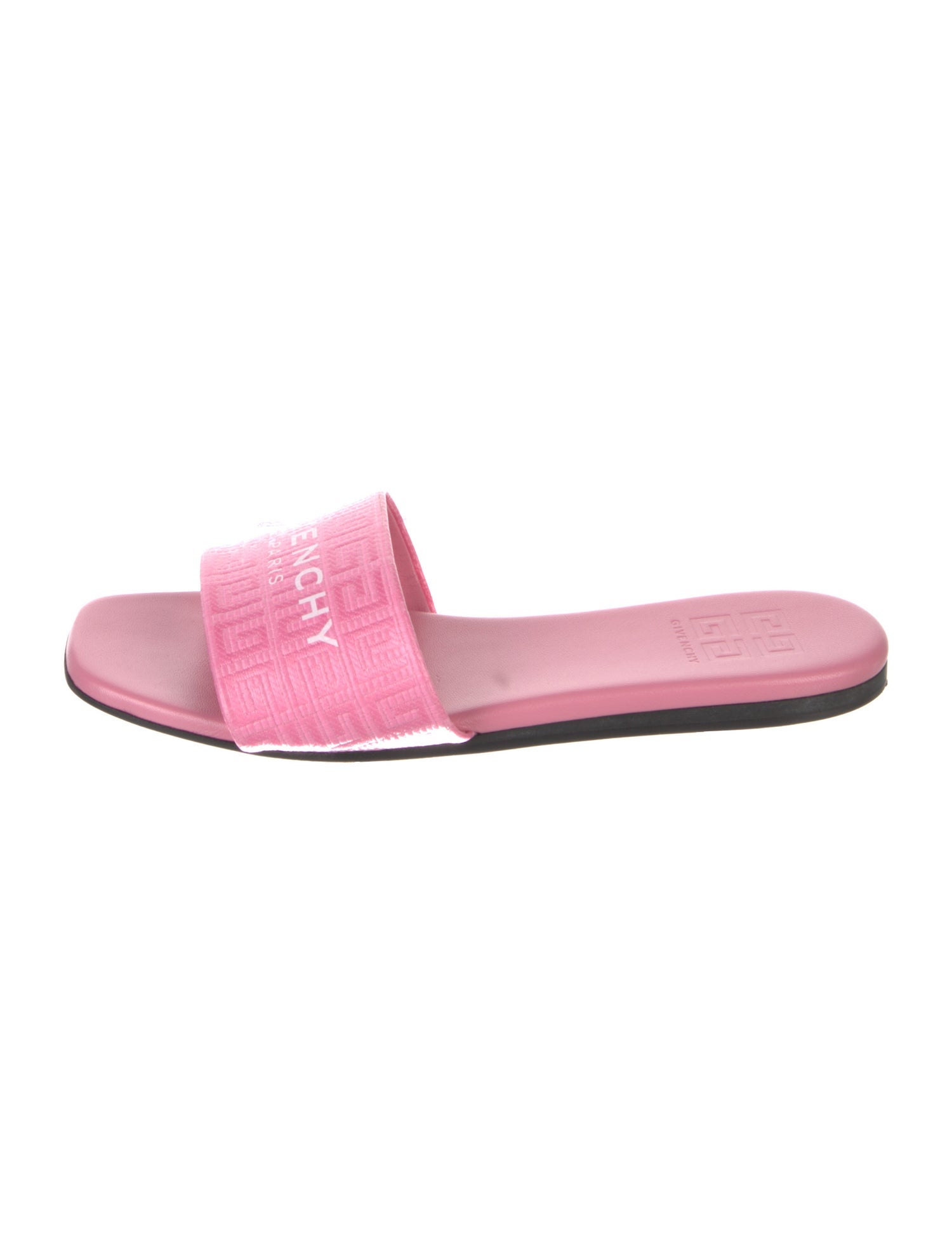 Givenchy Leather Printed Slides