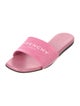 Givenchy Leather Printed Slides