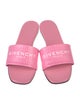 Givenchy Leather Printed Slides