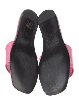 Givenchy Leather Printed Slides