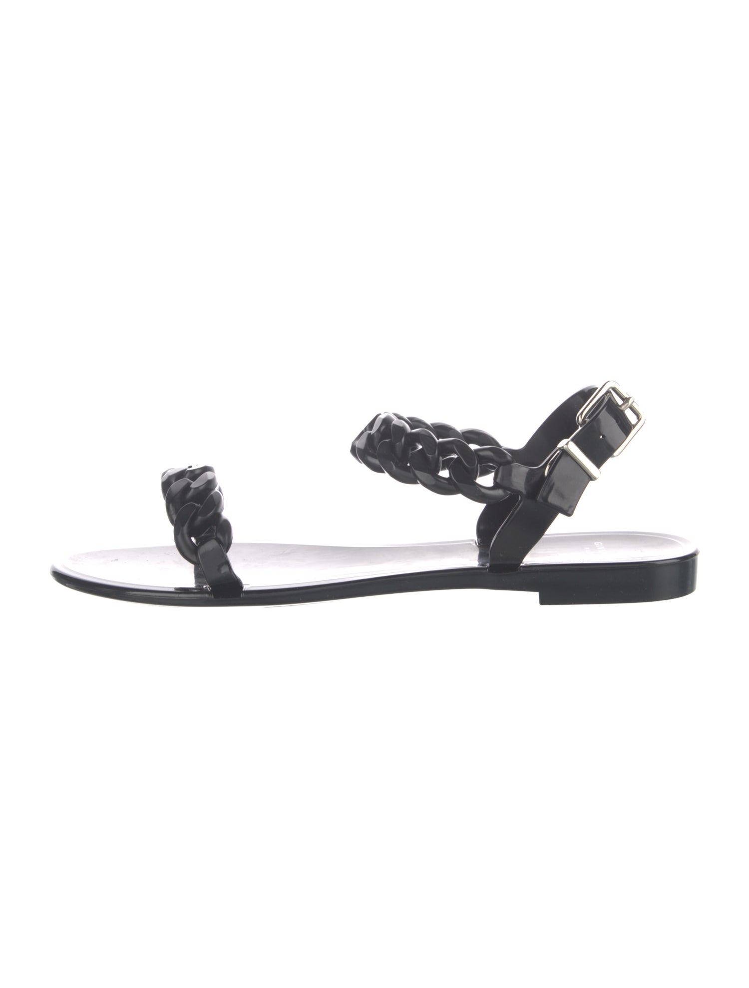 Givenchy Rubber Braided Accents Sandals