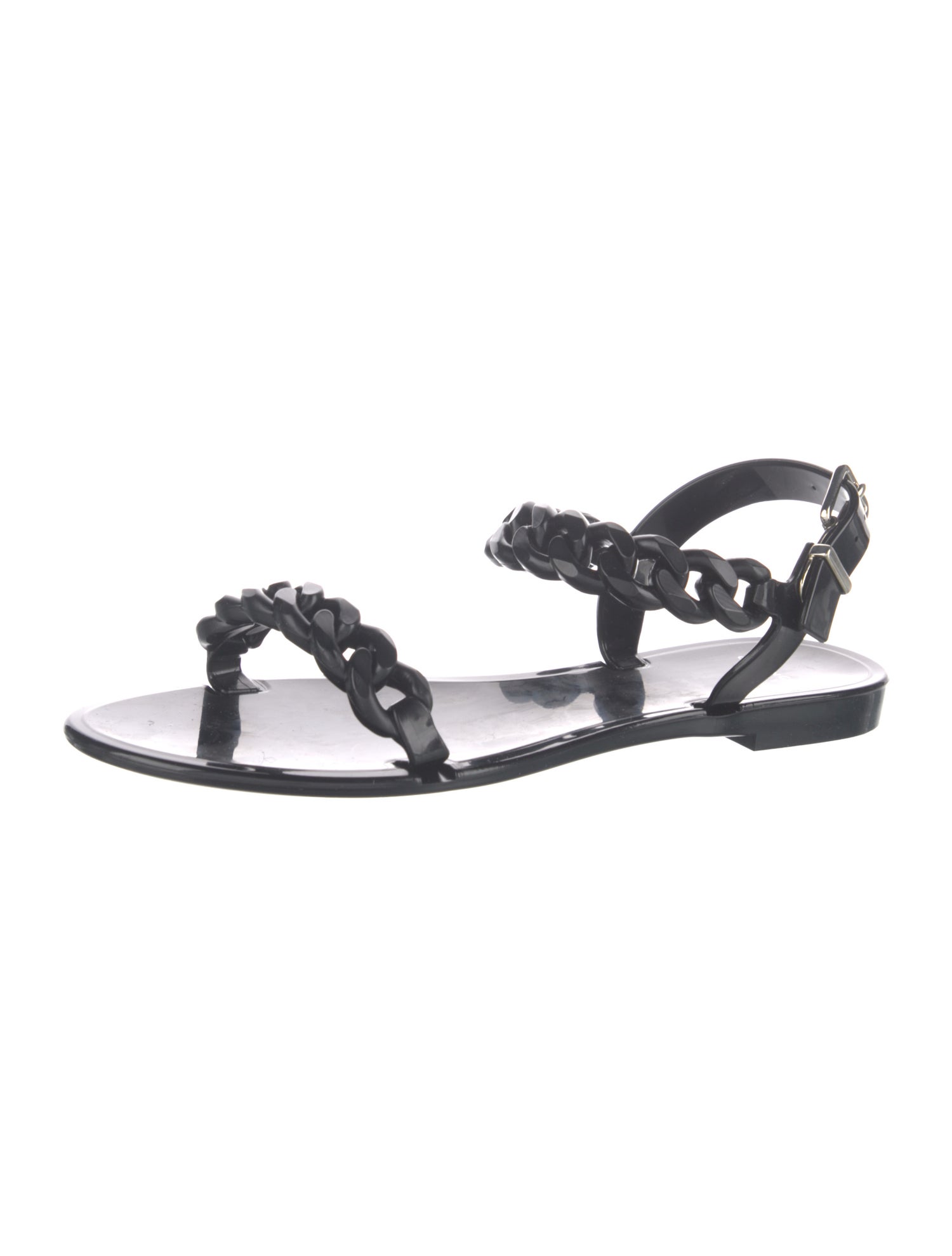 Givenchy Rubber Braided Accents Sandals