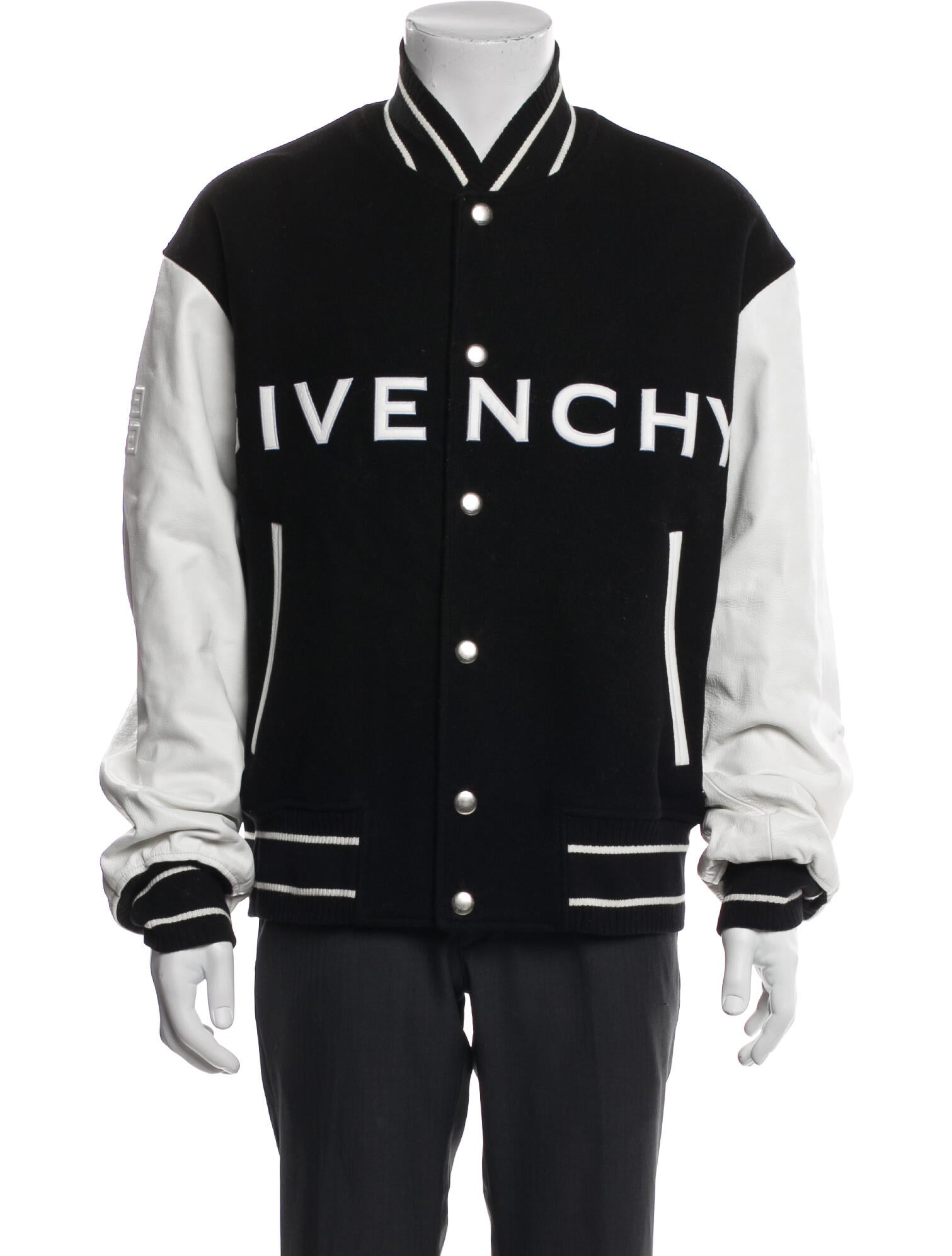 Givenchy Wool Striped Varsity Jacket