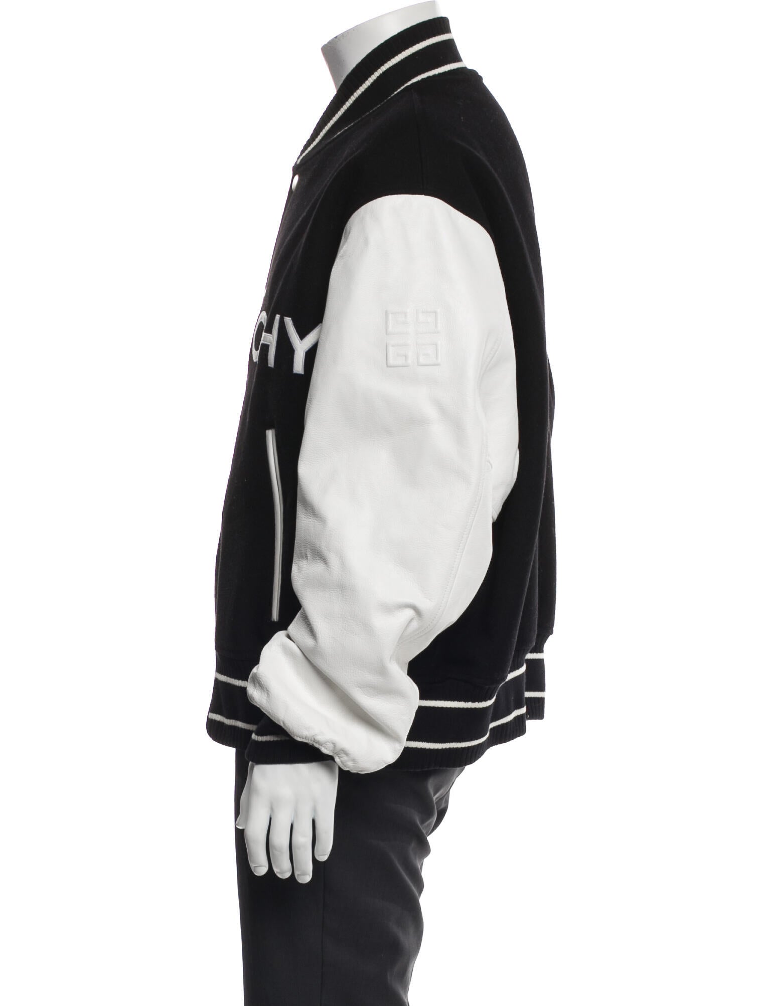 Givenchy Wool Striped Varsity Jacket