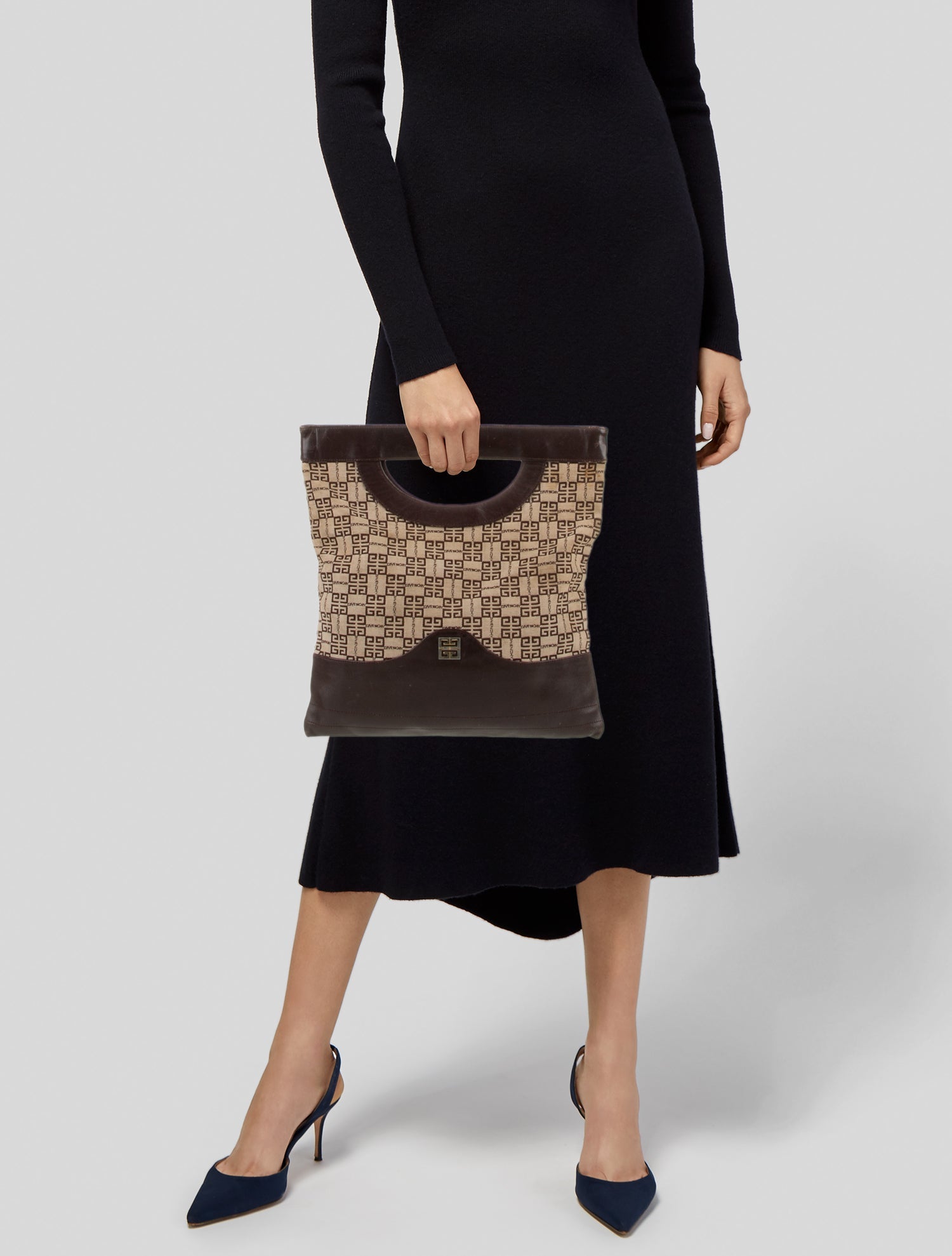 Givenchy Canvas Top Handle Bag