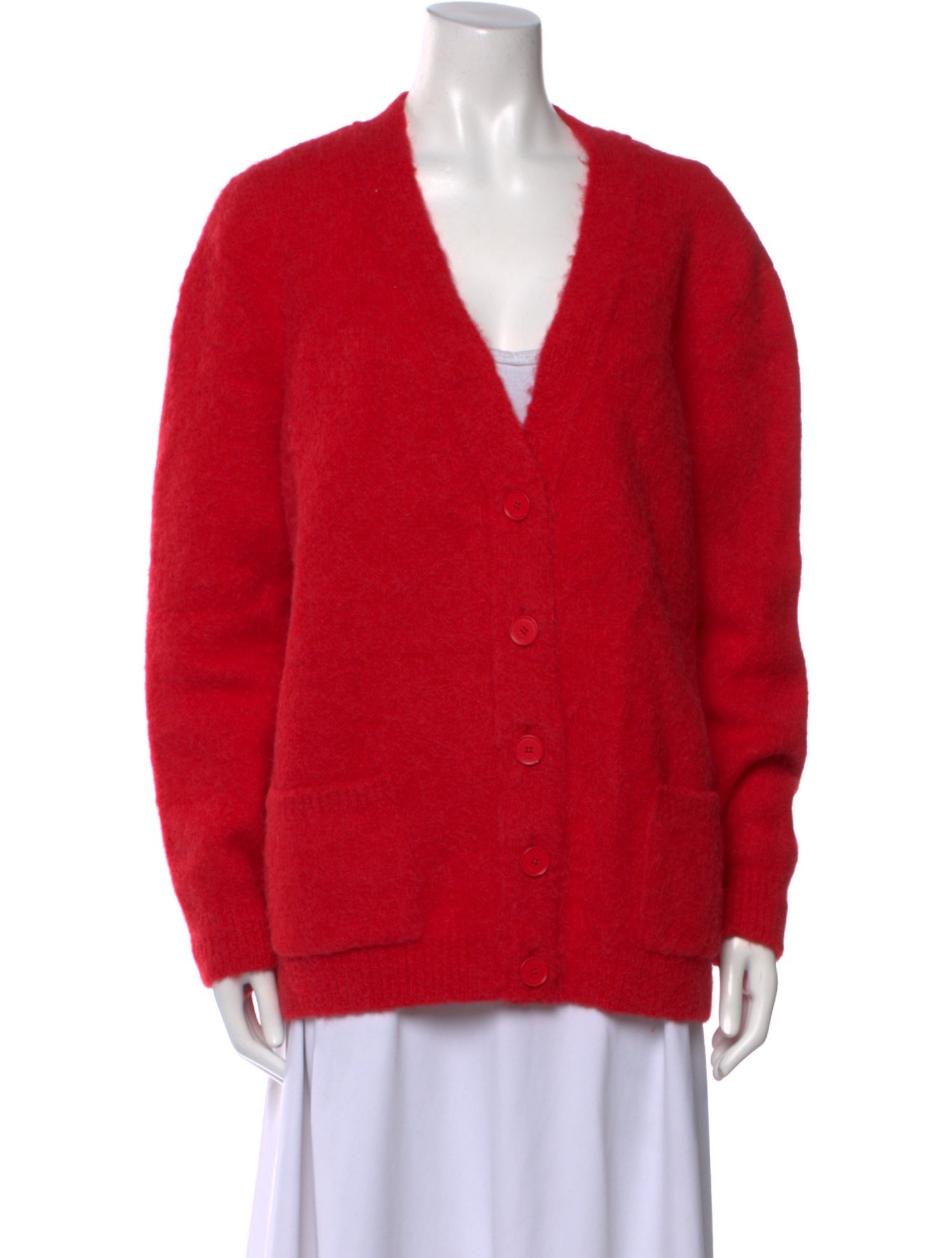 Givenchy Alpaca V-Neck Sweater