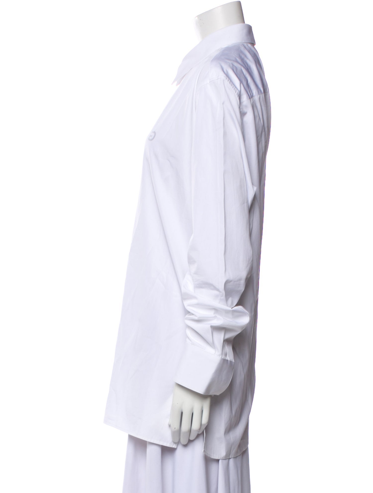 Givenchy Long Sleeve Button-Up Top