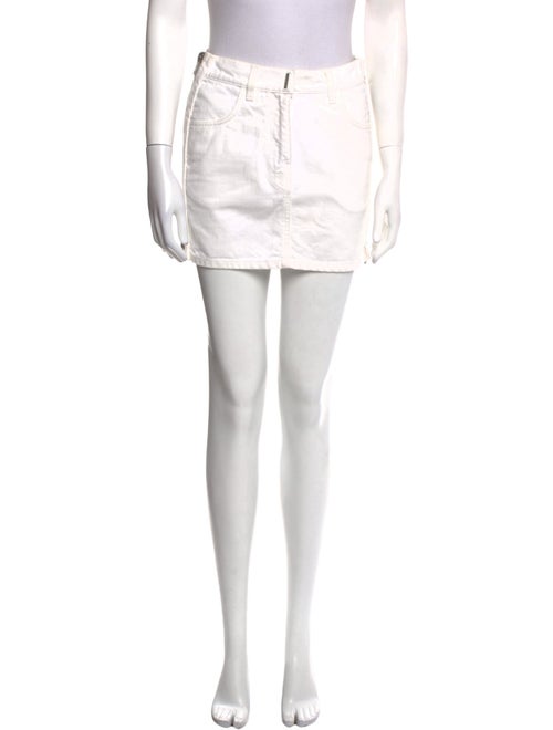 Givenchy Grosgrain Trim Mini Skirt