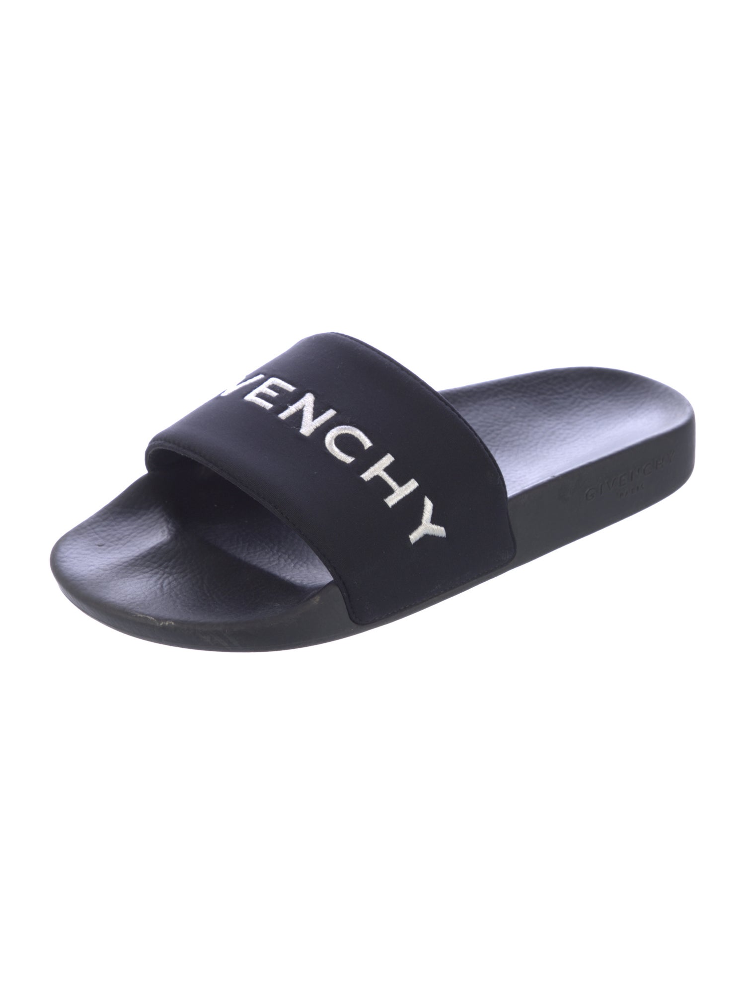 Givenchy Rubber Graphic Print Slides