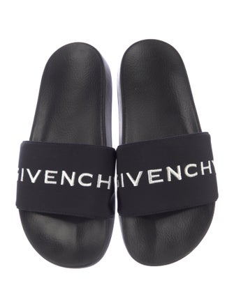 Givenchy Rubber Graphic Print Slides