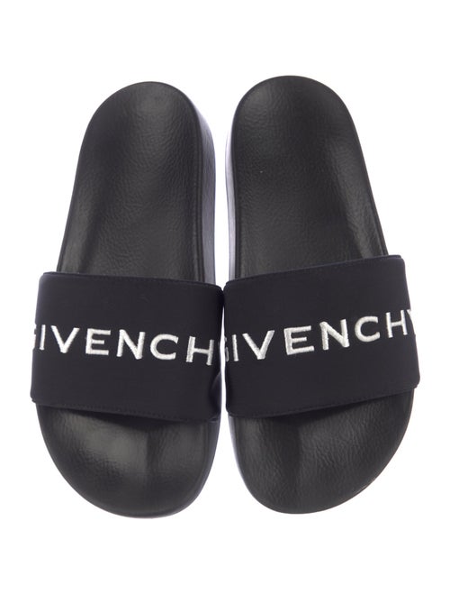Givenchy Rubber Graphic Print Slides