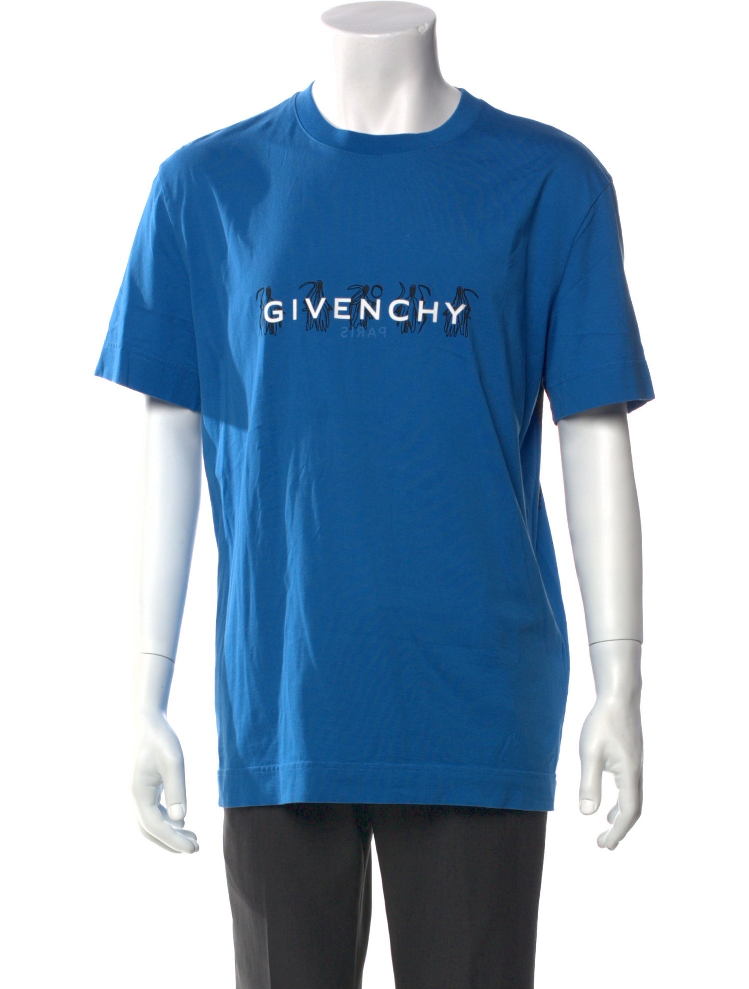 Givenchy Graphic Print Crew Neck T-Shirt