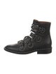 Givenchy Leather Studded Accents Combat Boots