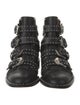 Givenchy Leather Studded Accents Combat Boots