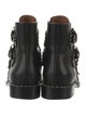 Givenchy Leather Studded Accents Combat Boots