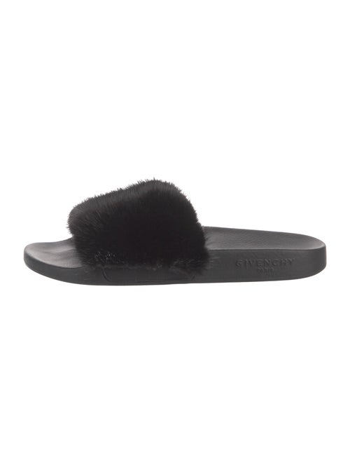 Givenchy Fur Slides