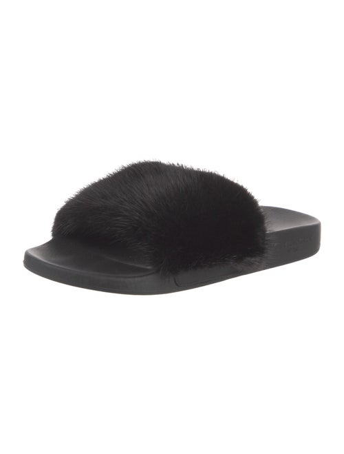 Givenchy Fur Slides