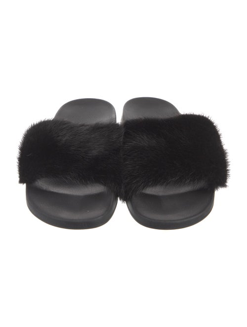 Givenchy Fur Slides