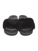 Givenchy Fur Slides