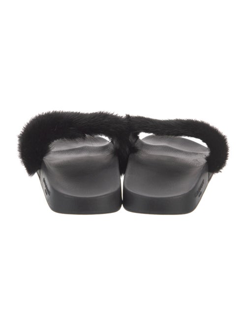 Givenchy Fur Slides