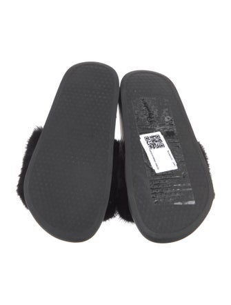 Givenchy Fur Slides