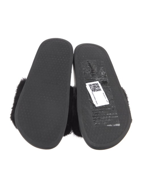 Givenchy Fur Slides
