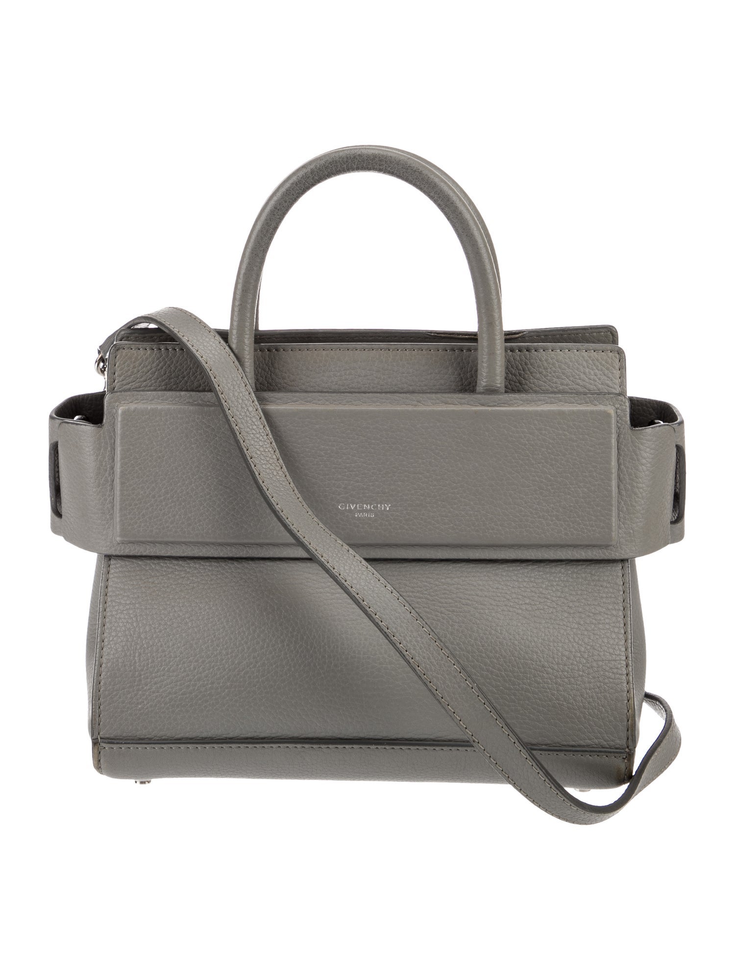 Givenchy Saffiano Leather Portfolio w/ Tags - Black Clutches