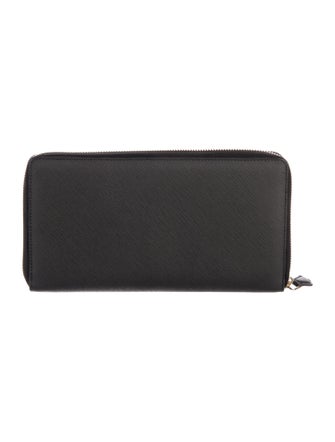 Givenchy Leather Graphic Print Wallet