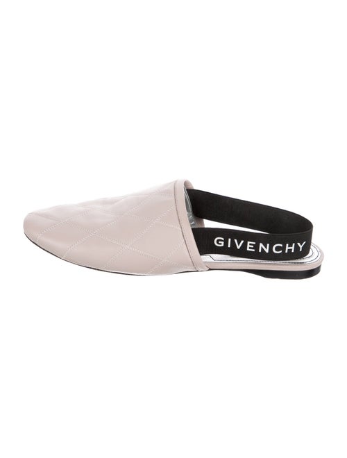 Givenchy Leather Slingback Flats