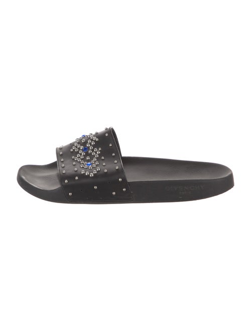 Givenchy Rubber Studded Accents Slides