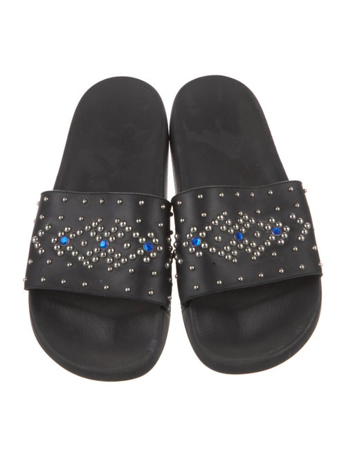 Givenchy Rubber Studded Accents Slides