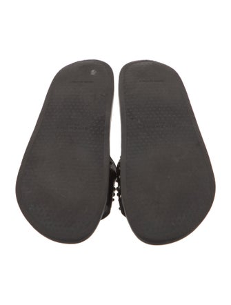 Givenchy Rubber Studded Accents Slides