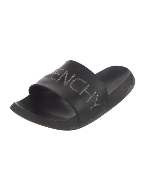Givenchy Leather Studded Accents Slides
