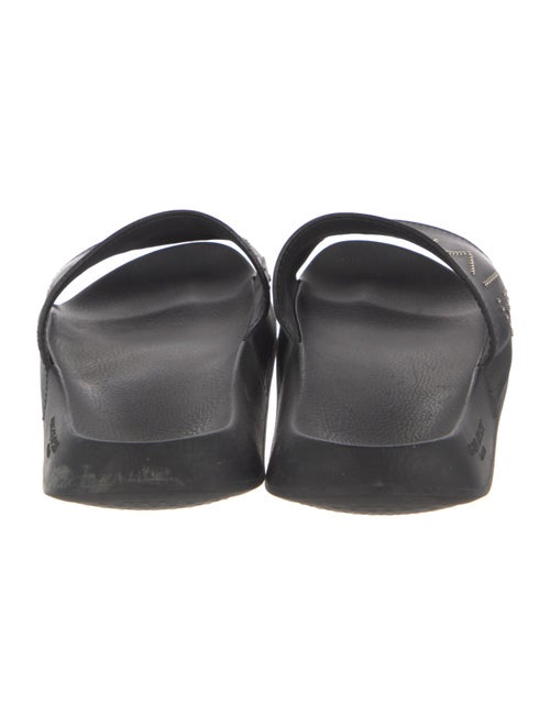 Givenchy Leather Studded Accents Slides