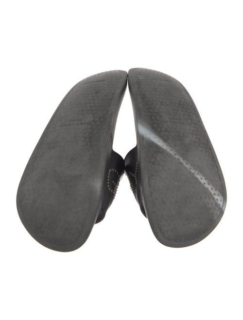Givenchy Leather Studded Accents Slides