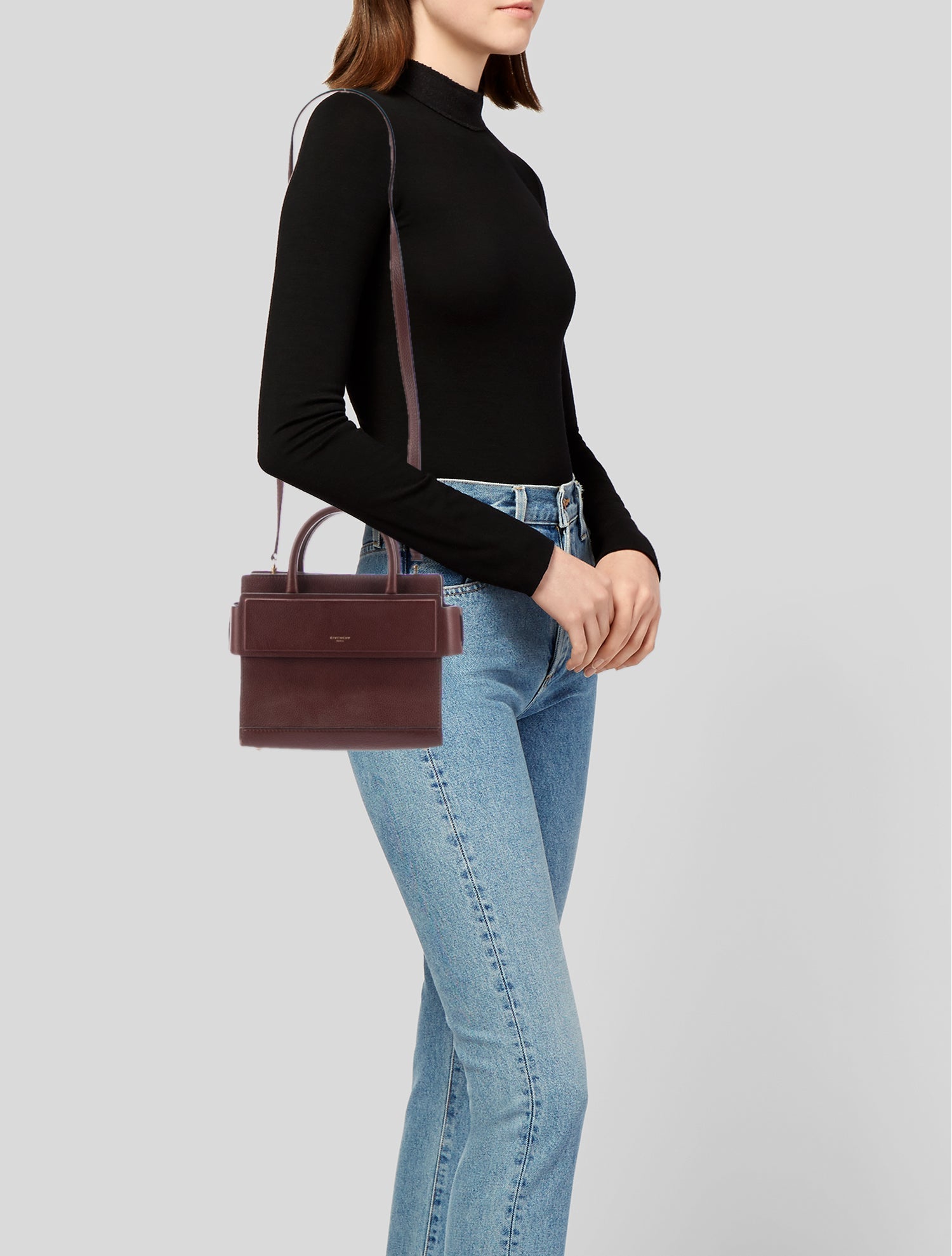 Givenchy Leather Top Handle Bag