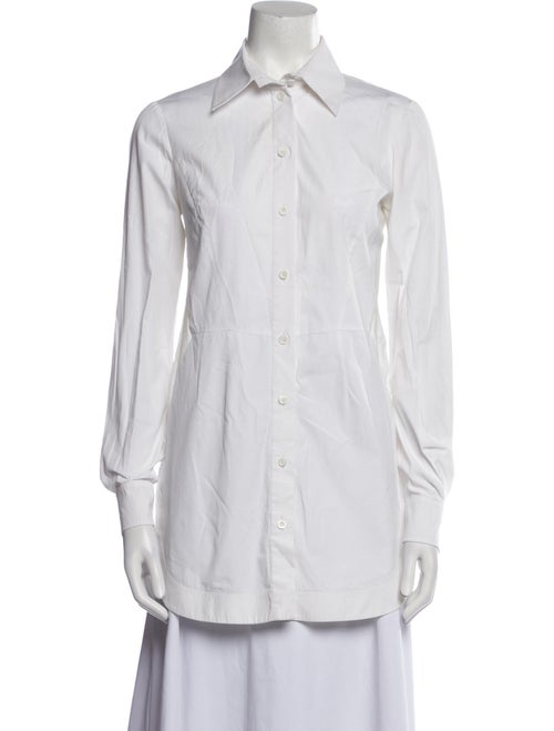 Givenchy Long Sleeve Button-Up Top