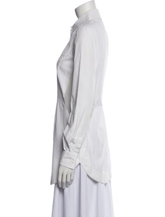 Givenchy Long Sleeve Button-Up Top