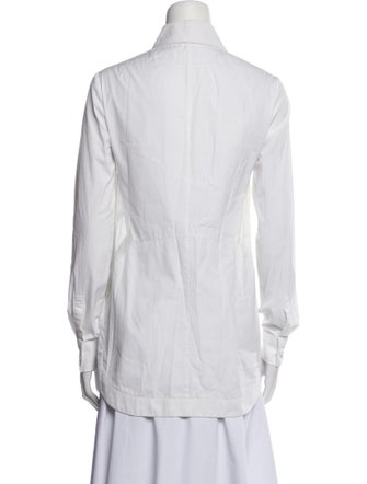 Givenchy Long Sleeve Button-Up Top