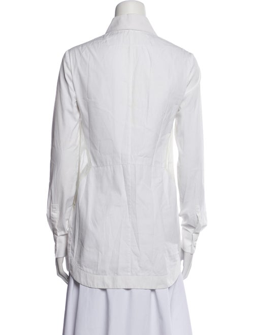 Givenchy Long Sleeve Button-Up Top